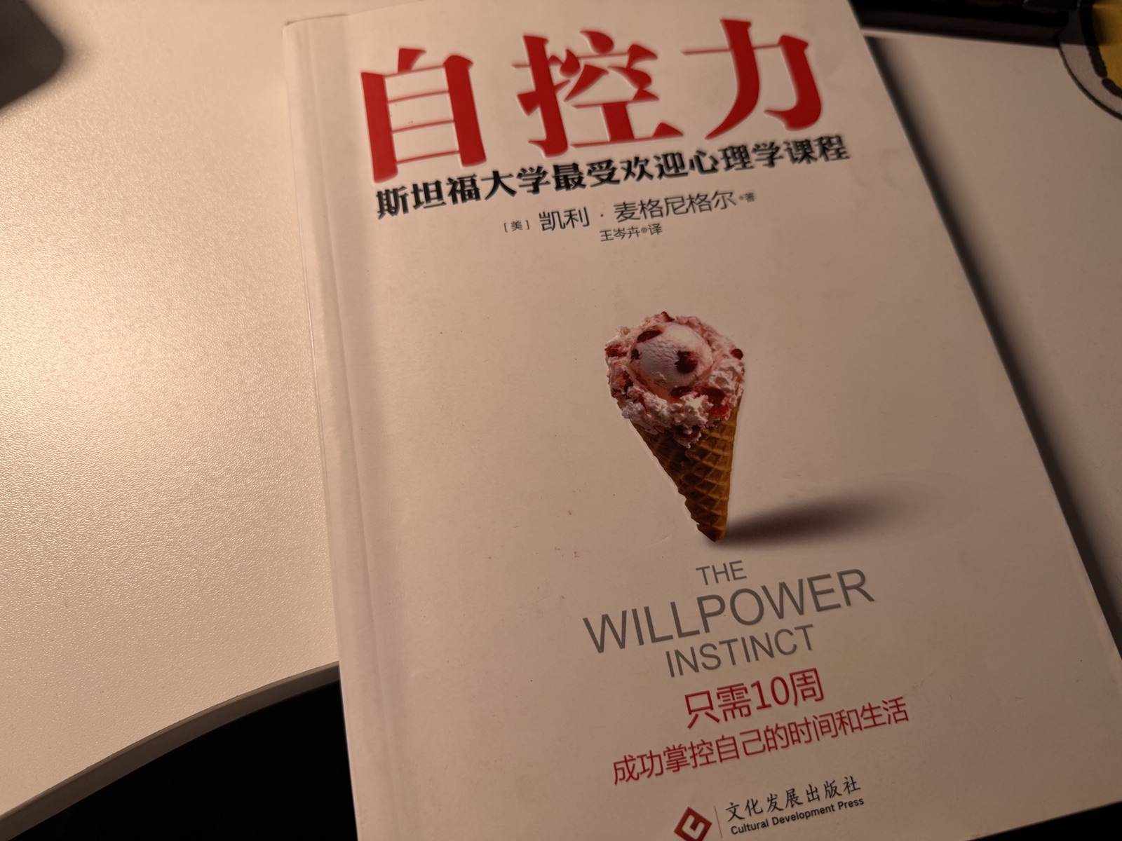 《自控力》实拍